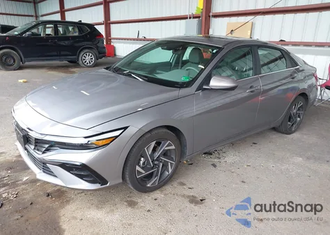 2025 Hyundai Elantra Sel Convenience из США, поврежденный, VIN KMHLS4DG7SU024096